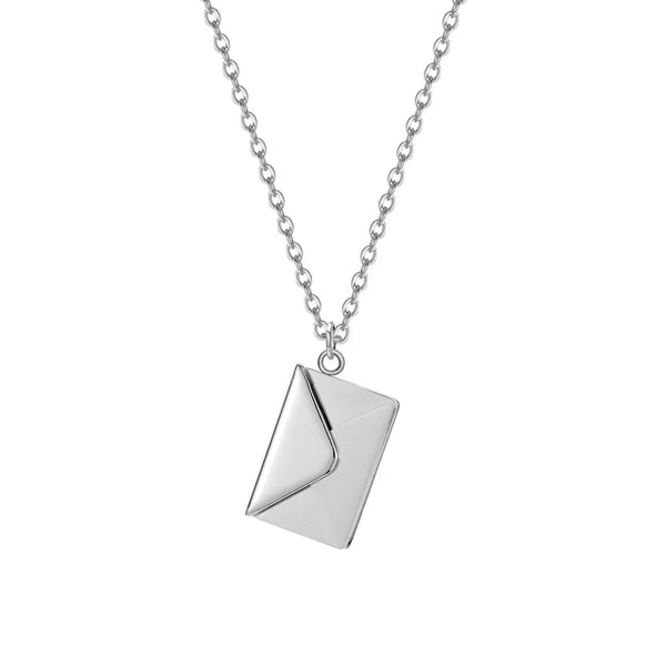 Envelope Necklace With Secret Message